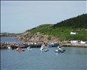 White Point, a fishing village on Cape Breton